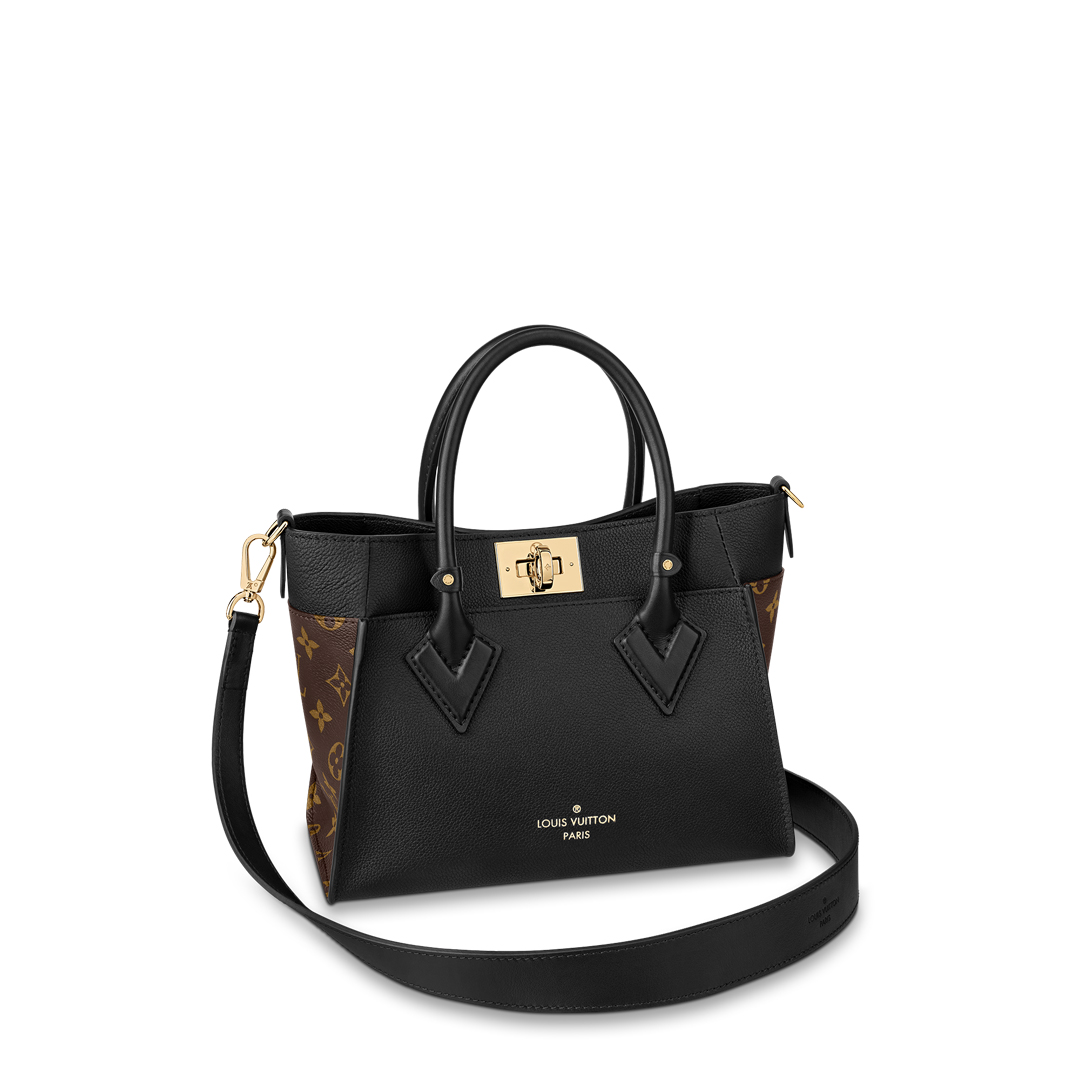 Louis Vuitton ON MY SIDE PM Tote Bag M57728 Black